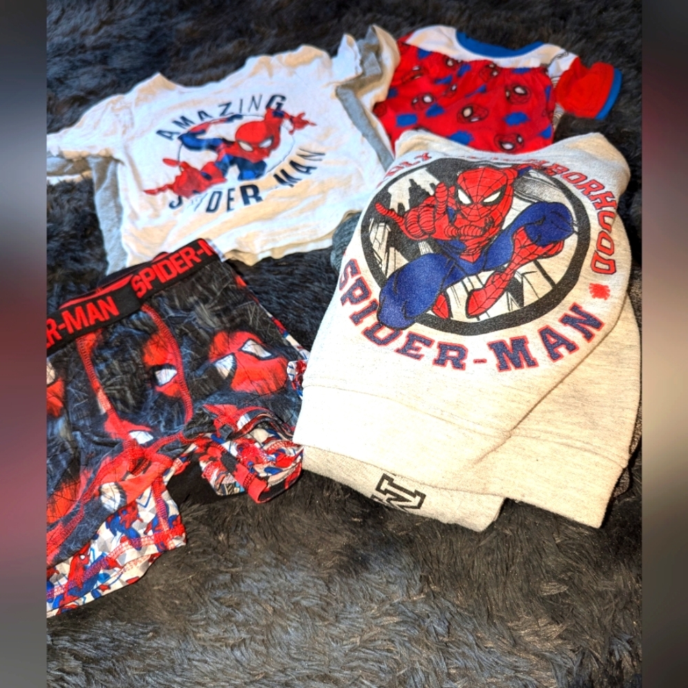 Spider-Man Themed Clothing Bundle